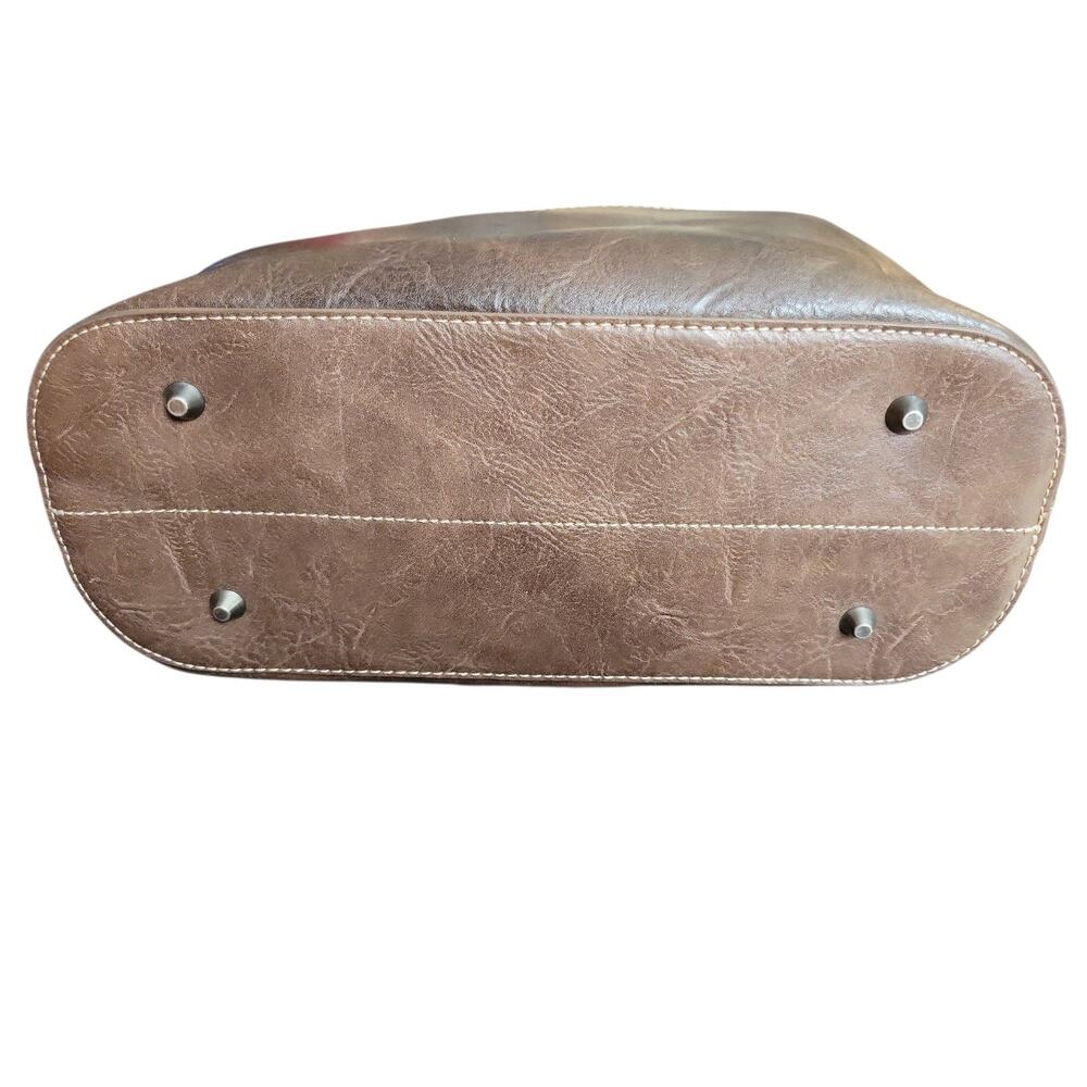 Wrangler Buckle Classic Barrel Purse Western Women's Designer Bag - Picture 9 of 10